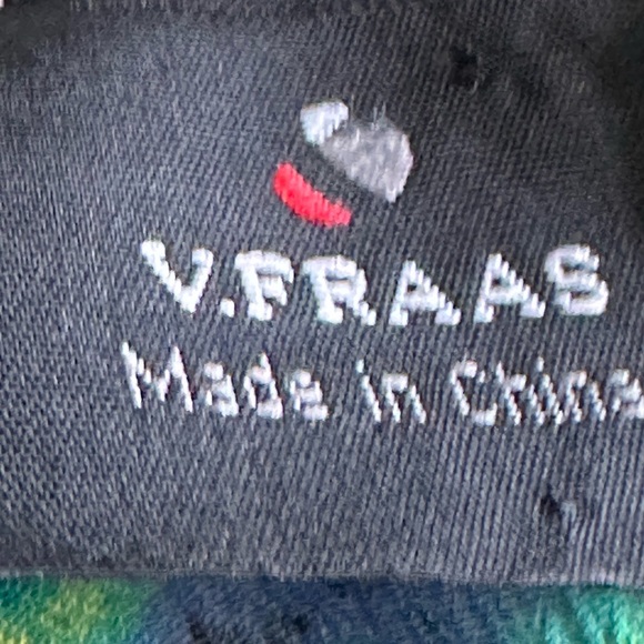 V. Fraas  Coverup/wrap with butterfly sleeves colorful Size OS - Picture 8 of 8